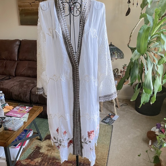 Johny Was Rosie Kimono Duster - Picture 1 of 12